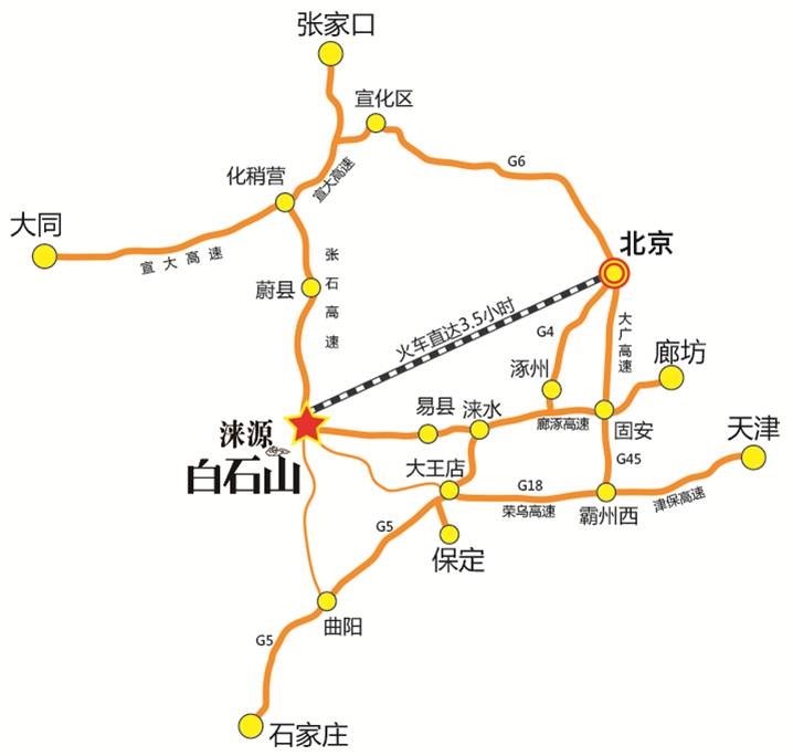 白石山自驾游路线